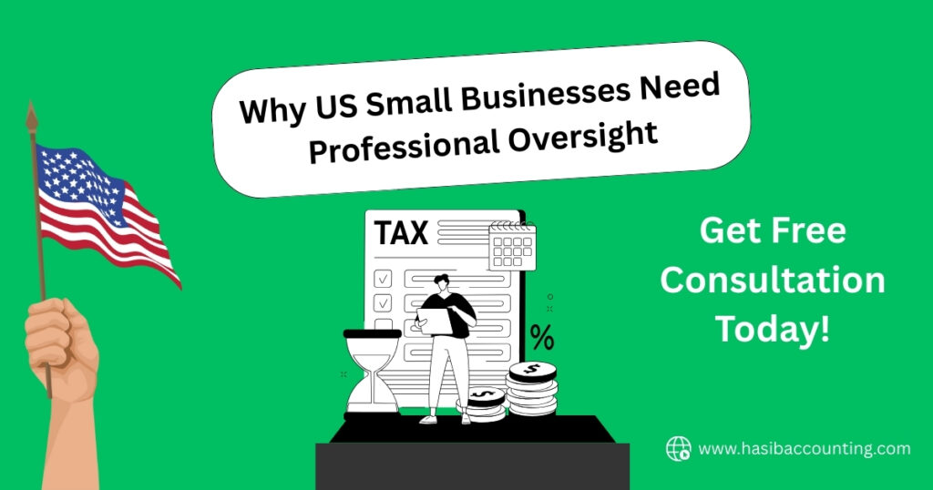 Professional QuickBooks Online dashboard showing accurate financial reporting for a US small business by Hasib Accounting, LLC